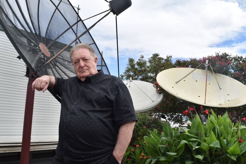 A NEW ERA: Tamworth Broadcasting Society's chief executive George Frame believes the service which will cover the Liverpool Range could be on the air by the end of the month. Photo: Ben Jaffrey 