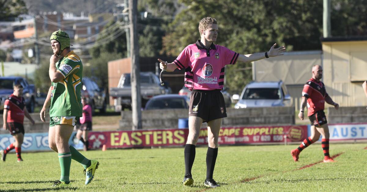 ON THE LOOKOUT: North West NRL referee development officer Ryan Schmiedel is looking to recruit new referees into the fold. Photo: Billy Jupp 