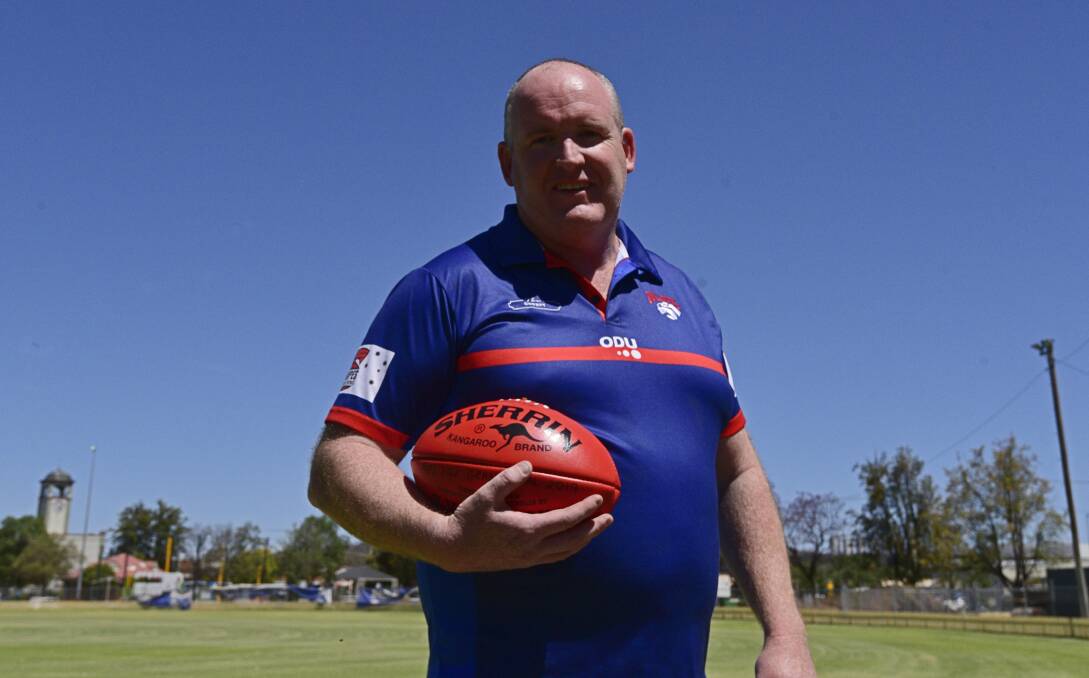 A NEW ERA: Gunnedah Bulldogs president Hamish Russell is hopeful his club can grow in 2020 to include junior and women's teams. Photo: Billy Jupp 
