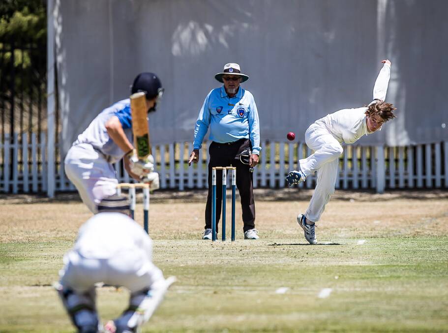 ON THE MONEY: Harry Litchfield was on fire during TAS' win over Lindisfarne Anglican Grammar School. Photo: Supplied 