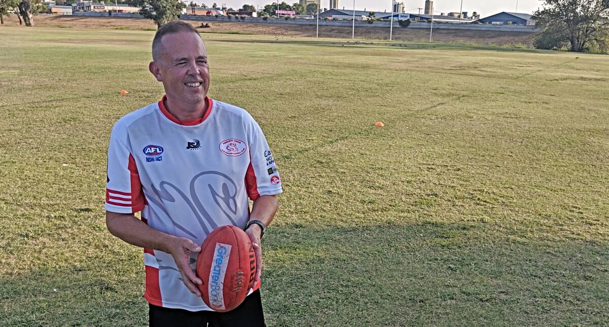 EXCITING TIMES: Tamworth Swans coach Paul Kelly is excited for the 2019 season. Photo: Ben Jaffrey 