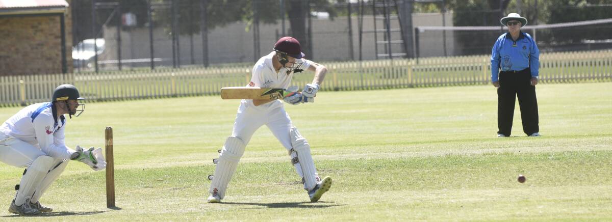 YOUNG GUN: Souths fast bowler Tom O'Neill is confident teammate Kaleb McIlveen (pictured) will perform with the bat against North Tamworth at Riverside 2 on Saturday. Photo: Billy Jupp 