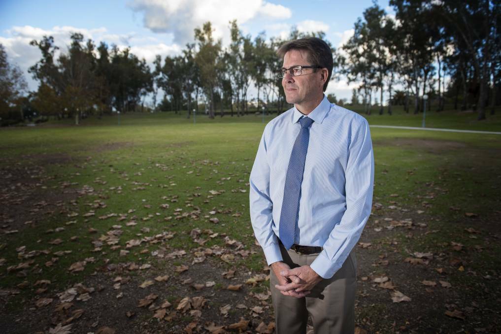 STANDING STRONG: Tamworth MP Kevin Anderson says he will continue to push for police needs within the region. Photo: Peter Hardin 