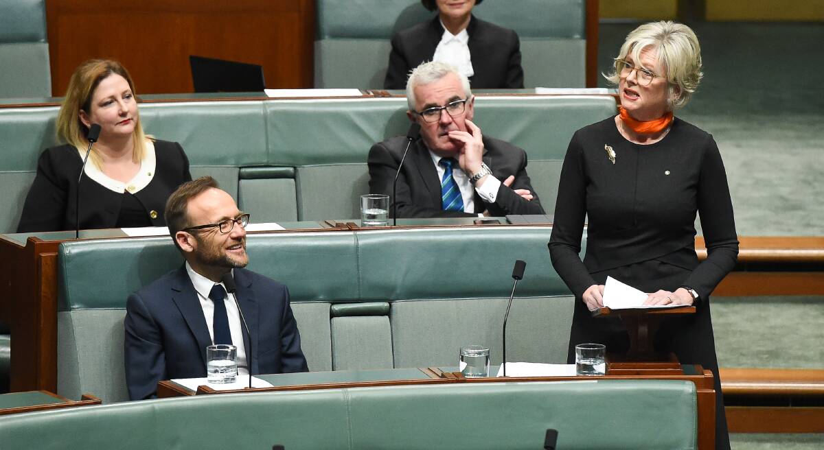 LEFT OUT: Crossbench MPs Rebekha Sharkie, Adam Bandt, Andrew Wilkie and Helen Haines. Picture: MARK JESSER
