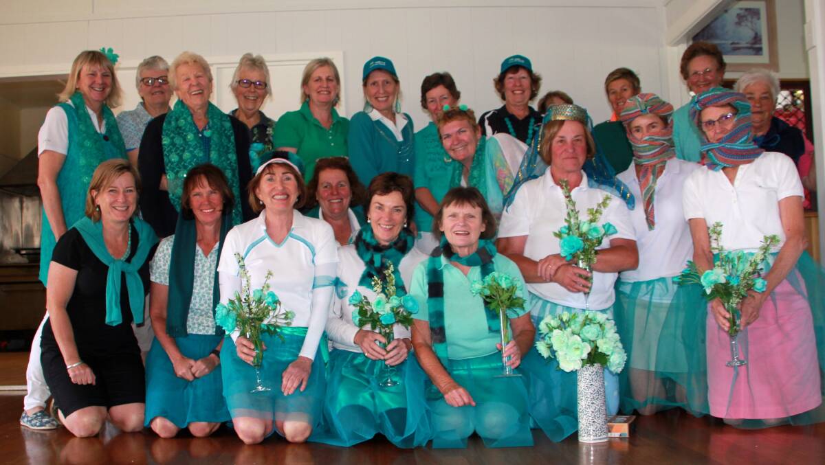 Walcha golfers turning Teal: If women are diagnosed with ovarian cancer at an early stage, they have a 44 per cent chance of being alive and well five years later.