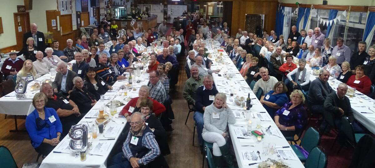 ONE FOR THE ARCHIVES: As part of a weekend-long reunion, the descendants of William Bath packed into the Walcha Bowling Club for dinner on Saturday, March 30, 2019.