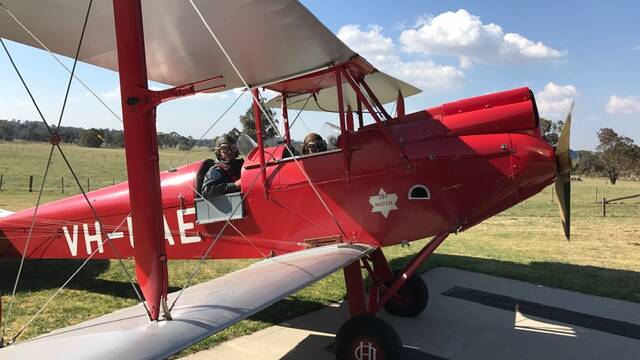 This Gipsy Moth which was first flown in Australia in 1925 will be on show at Wings over Walcha. It is Australia's oldest registered aircraft and the second oldest Gipsy Moth in the world still flying.
