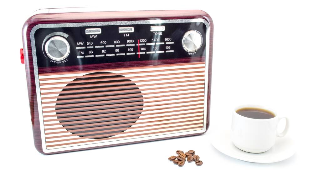 Breakfast, it seems, invariably has a radio accompaniment. File photo: Shutterstock
