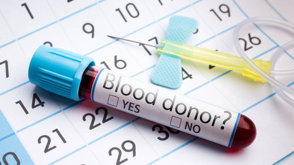A great way to help - donate blood. Photo: Shutterstock