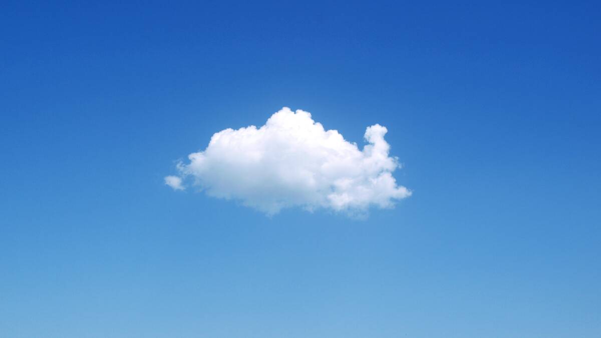 A cloud? A cloud in the NT essentially ended the careers of two high-flying CEOs. Yes, really. Photo: Shutterstock
