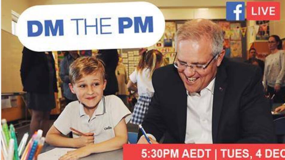 Do you have a question for Prime Minister Scott Morrison?