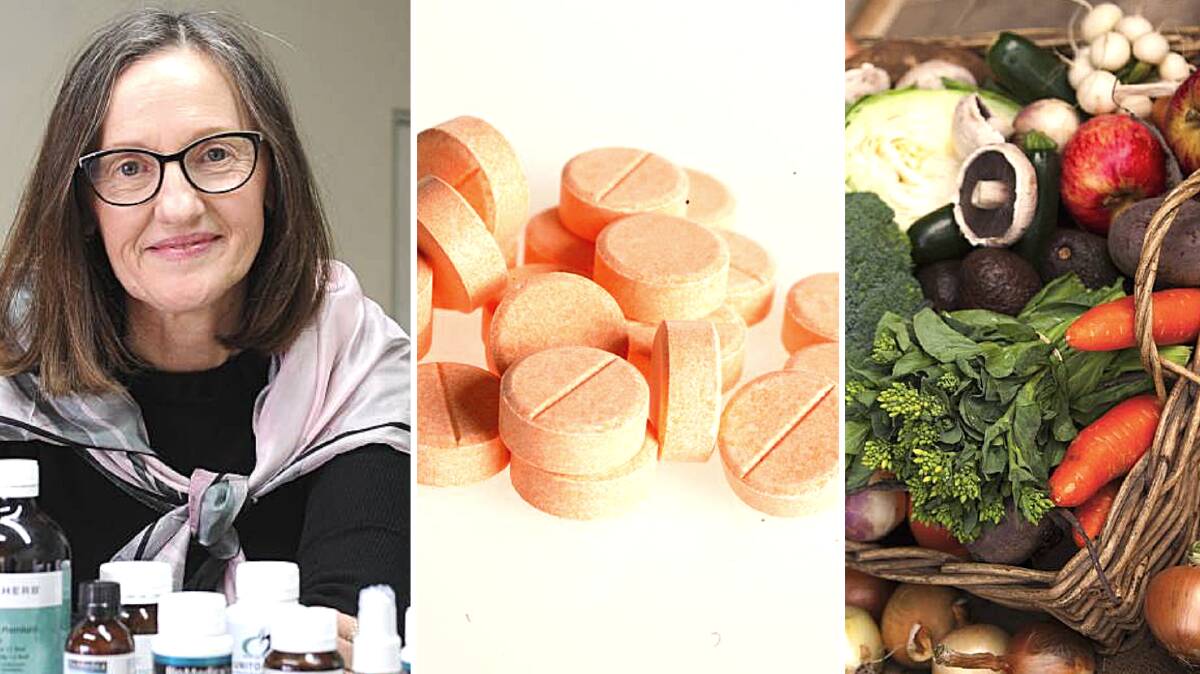 Naturopath and herbalist Jenny Powell and just a few "cold remedies".