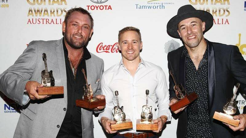  The Wolfe Brothers have plenty to celebrate after picking up multiple Golden Guitar awards.
