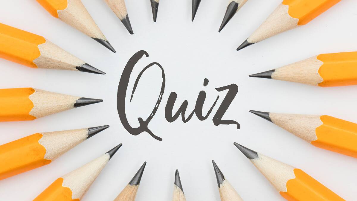 Can you put a name to the face in this week's quiz?