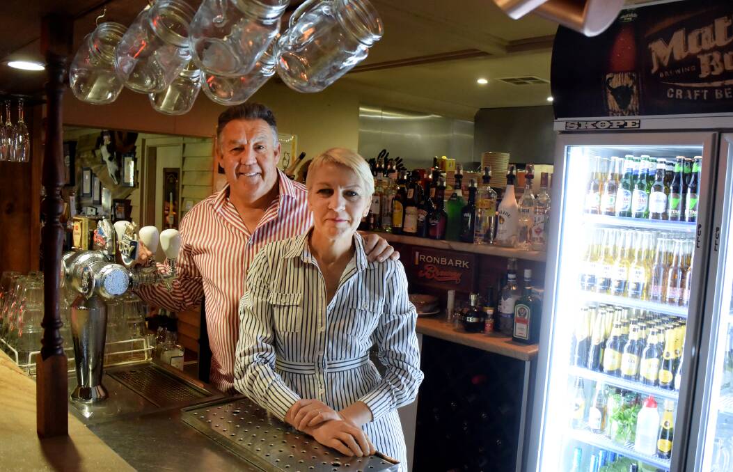 STILL SIZZLING: Graham and Marlene Manvell are celebrating 25 years since they officially opened their Tamworth restaurant.