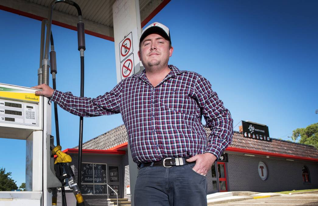 Ben Clifton of Transwest Fuels says his business is 'not sexy' but a greatly needed service. Photo: Peter Hardin 211216PHA004