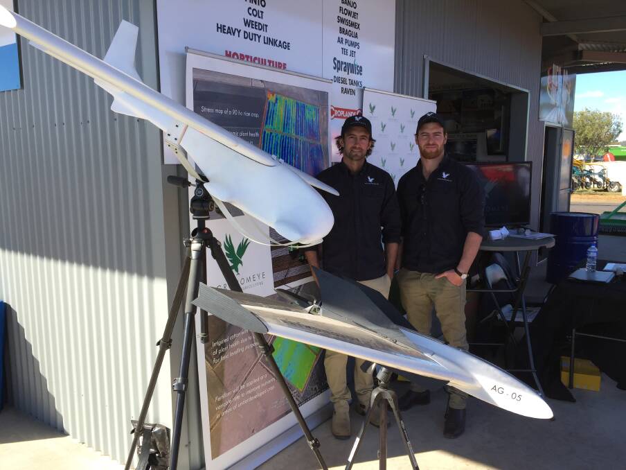 Tim Howell and Stu Adam, co-directors of Agronomeye, at their first AgQuip.