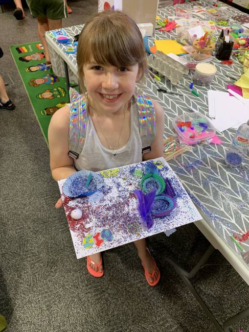 School holiday fun just getting started as crafty kids create | photos