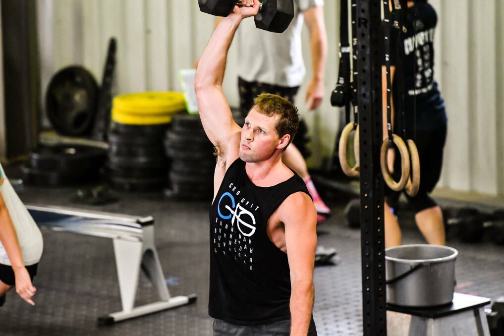 WEIGHTY TOPICS: James Ireland, pictured at a comp earlier this year, will be one of those taking part in the drought fundraiser on September 1. Photo: Hayley Hausfeld