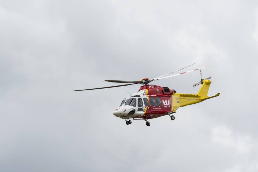LOOKING UP: The new chopper fleet has more speed and endurance. Photo: Peter Hardin 221217PHC068