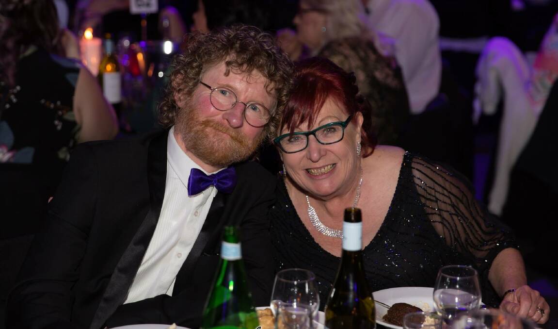 Mark and Linda Floyd at this year's Tamworth Business Chamber Quality Business Awards. Photo: Rebel Heart Photography