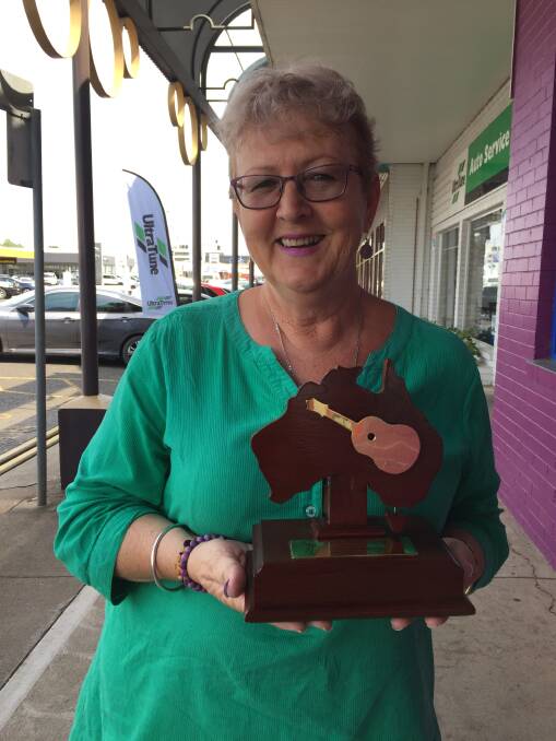 FULL DANCE CARD: The Leader pinned Anna down during her favourite time of the Tamworth calendar to talk about being the 2018 recipient of the Tamworth Award. 250118CMA01