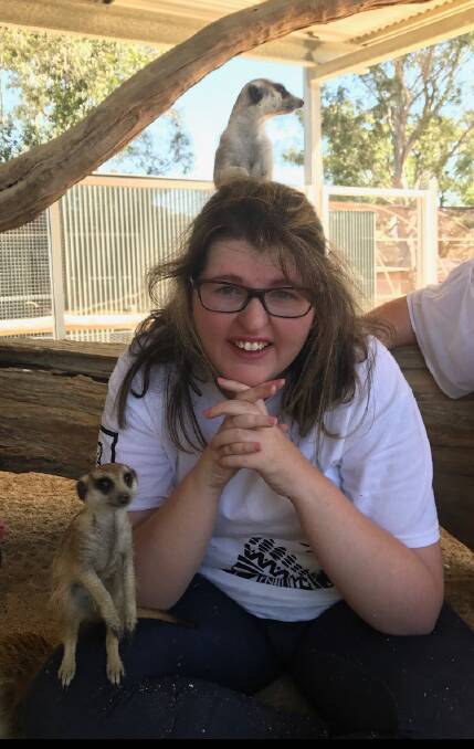 FULL LIFE: Ashleigh Collins has lost most of her eyesight in the past 18 months and is almost non-verbal, but the NDIS has allowed her to live “such a wonderful life”, her mum said.