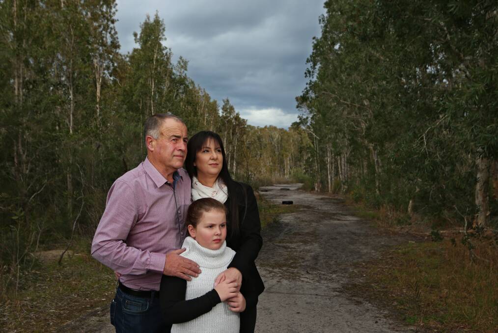 DONATION OF LIFE: Carolyn and Ian Thomson, with daughter Bessie, 7, say their late daughter Riharna's decision to donate her organs is helping them heal. Photo: Simone De Peak