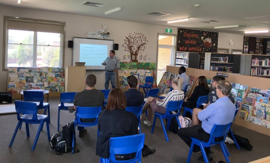 CALCULATING THE POSSIBILITIES: Teachers from across the region took part in an implementation workshop at Carinya Christian School recently.