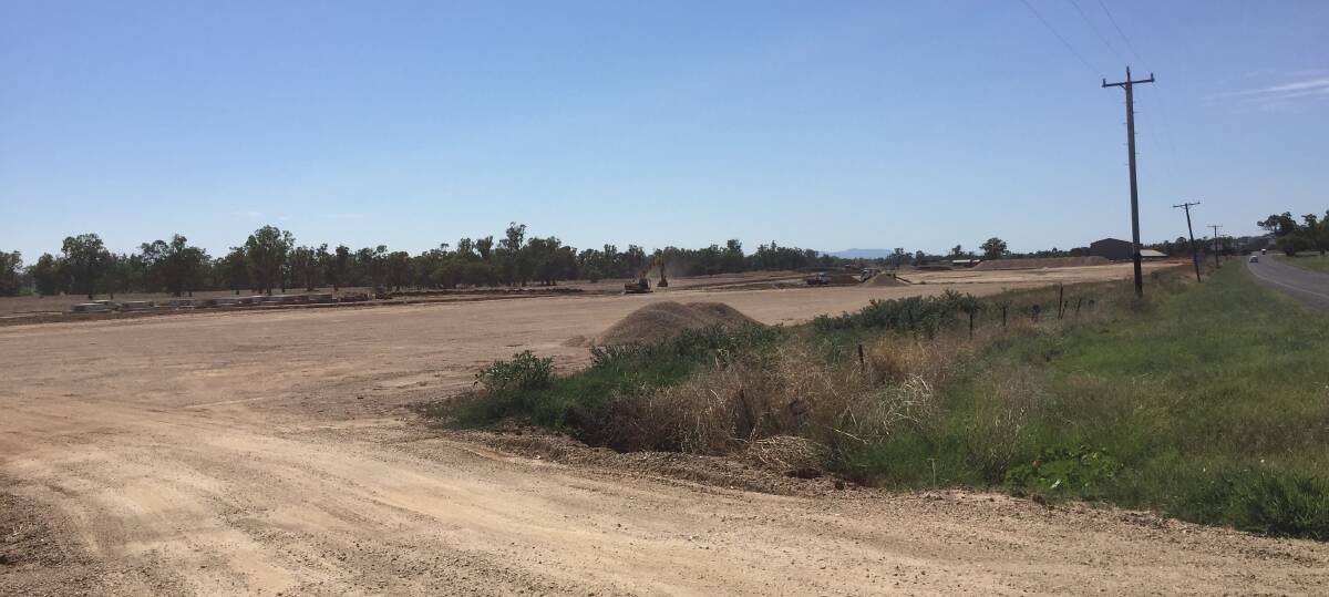 Investment knocking: The site of the second 24-hour highway service centre planned for the Kamilaroi Highway in Gunnedah.