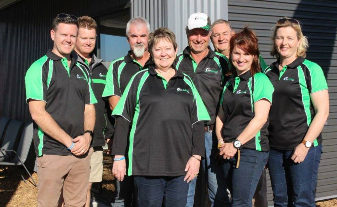 The team from Fair Dinkum Sheds have many years' expertise under their belts. 