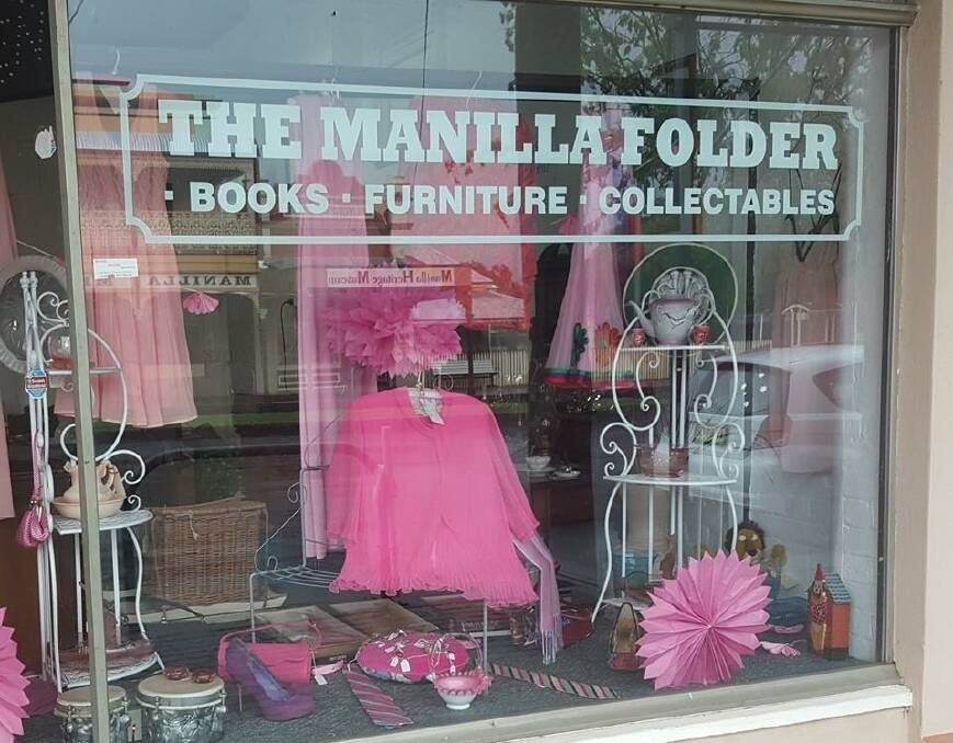 PLAY ON WORDS: The Manillla Folder sells antique furniture, homewares, vintage clothing, a nursery and garden essentials.  There's also a coffee shop inside.