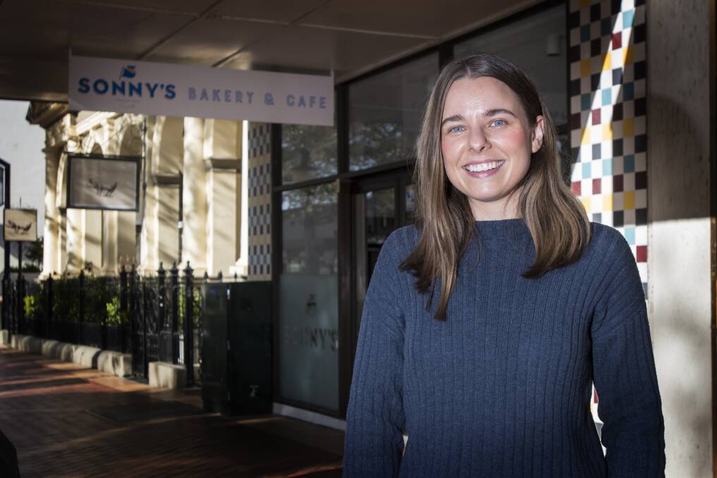 Bake from scratch: Sonny's Bakery owner and Harvest Hospitality area manager Claudia Byrnes is one of the locally-sourced staff members that Harvest owners Fraser Haughton and Chris Cornforth credit with their fourfold Peel Street success. Photo: Peter Hardin