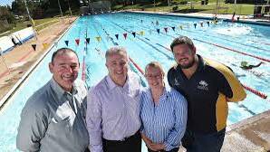 Tamworth Aquatic Group members Ross White, Peter Ryan, Michele Bolte and Grant Simm were the driving force behind the proposal that has divided the town.