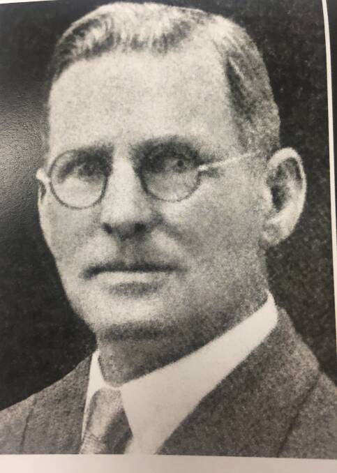 Stern but fair: In 1919 Edwin Charles Arnold became the first principal of Tamworth High School.
