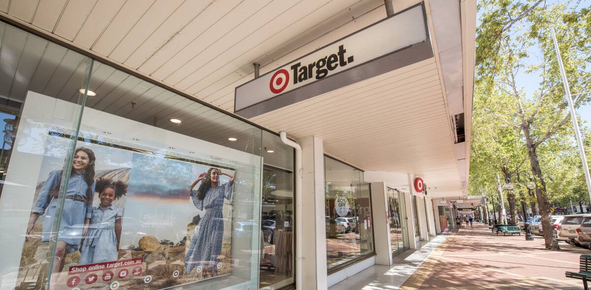 Non committal: Target refused to deny or confirm rumours that the Tamworth store will be permanently closing after issuing a statement. Photo: Peter Hardin