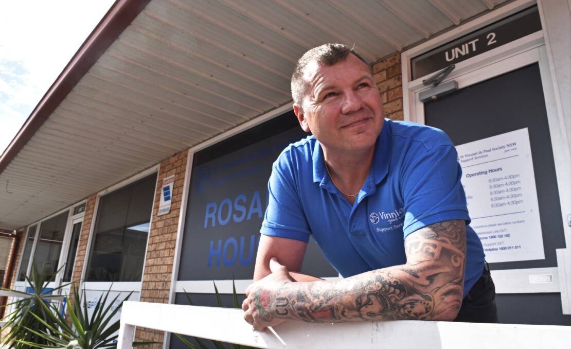 Been there, done that: Former Moree man Mick Fisher is the newest face at Rosalie House and is bringing years of study, and decades of lived experience to help locals manage and beat their addictions. Photo: Ben Jaffrey 250919