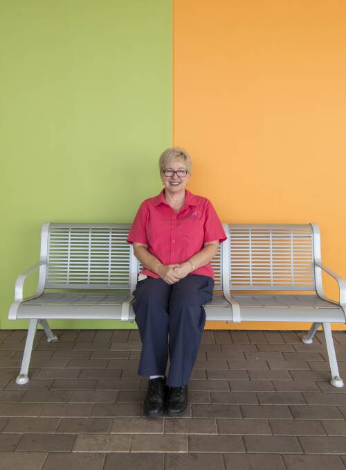 How's that: Tamworth's McGrath Nurse Nerridah Prentice is loving all the lives she touches six months into her "dream role" at the Cancer Centre. Photo: Peter Hardin
