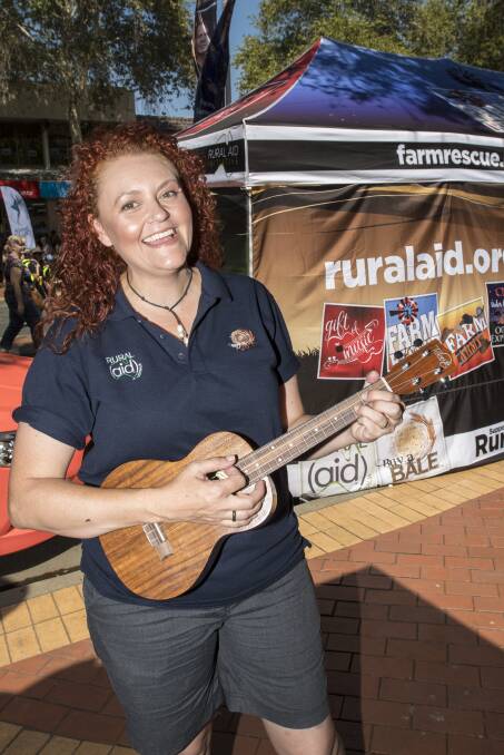Strike a chord: Rural Aid are hitting the right note with their Gift of Music campaign. Photo: Peter Hardin