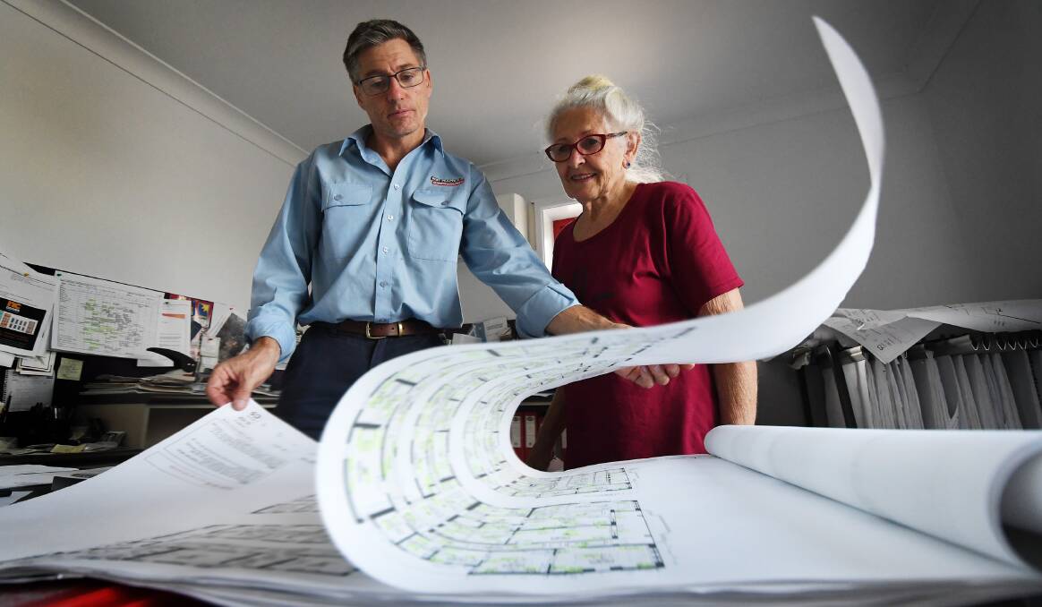 Plan or glam: Matthew Sadleir and Noretta Terry are concerned too many people are designing homes for appearance rather than functionality which is adding fuel to the climate change fire. Photo: Gareth Gardner