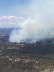 Three strikes: Lighting strikes have resulted in three blazes breaking out at Watson's Creek just a weeks after RFS crews battled a similar blaze on the same site.