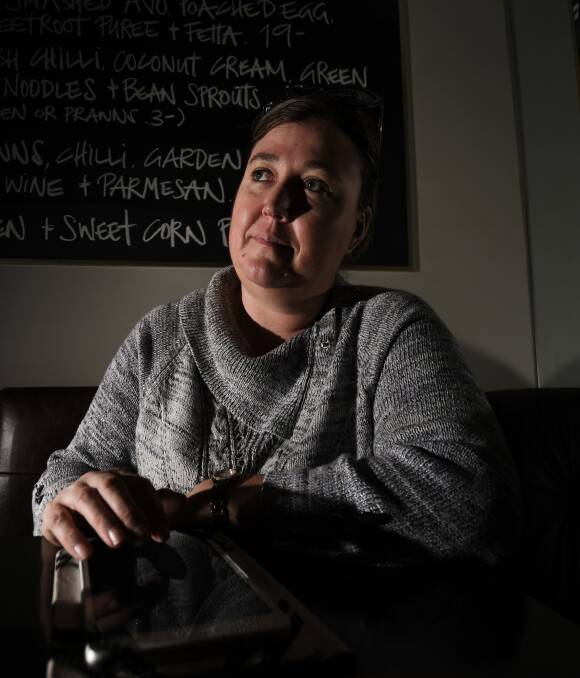 Crime crusader: Andrea Kwast believes smaller neighbourhood based private Facebook pages can be the modern day Neighbourhood watch and impact local crime stats. Photo: Gareth Gardner