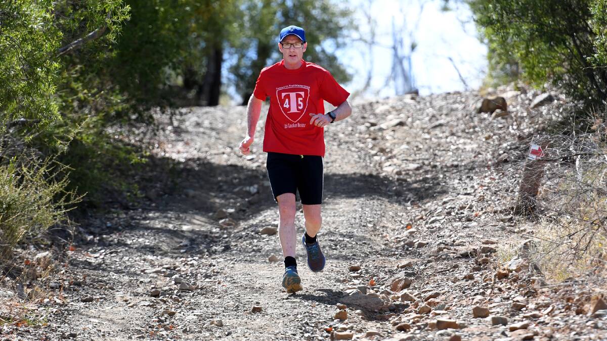 Ups and downs: Warren Ansell designed the Trail Blazer course after hearing an overseas athlete complain Australian events were too flat. Photo: Gareth Gardner