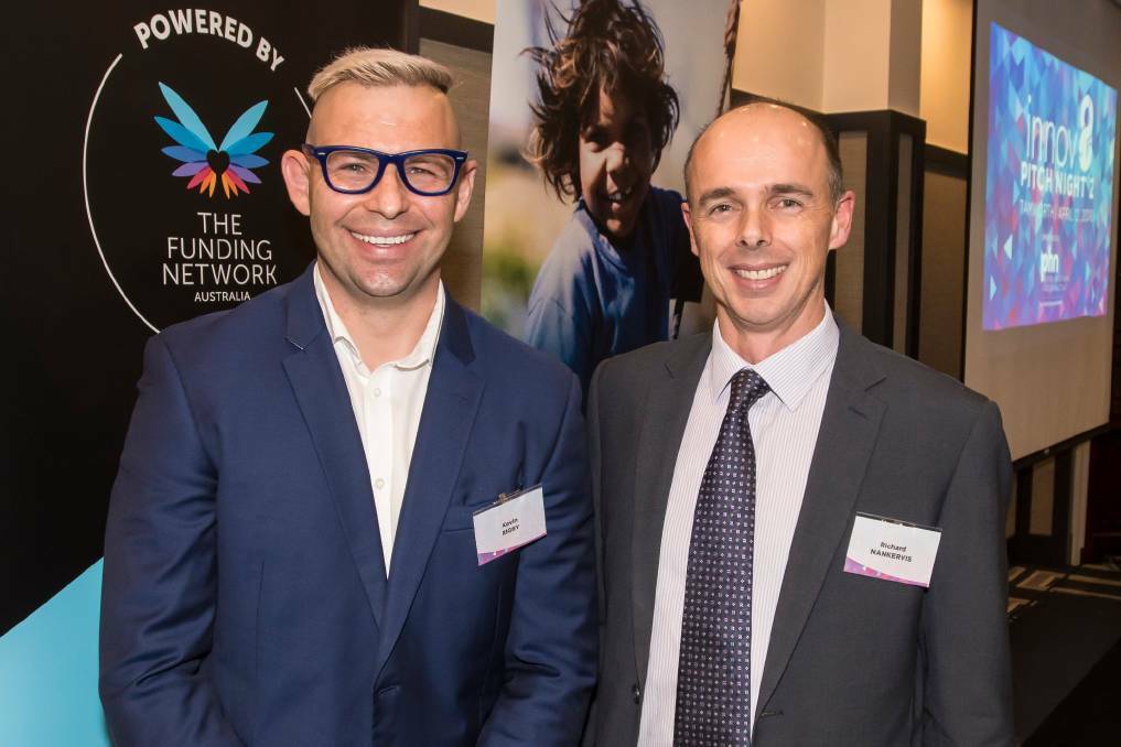 Bright ideas: Kevin Rigby and Richard Nankervis are looking to roll the grant funding out to the community as quickly as possible. Photo: Peter Hardin