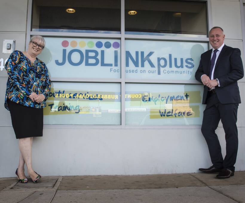 On the job: Joblink Plus' Christine Shewry and Business Chamber president Jye Segboer are hosting a two day business summit to prepare local operators to grow with the city. Photo: Peter Hardin