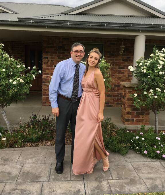 Stepping up: Tamworth's Lauren Healey is turning her grief into awareness after fundraising more than $28,000 following her father Dave's MND diagnosis.