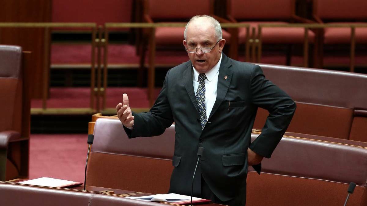 Fighting hard: Senator and Parkinson's sufferer John Williams is pushing hard to see neurological nurses placed around the state, after the motion recently became policy.