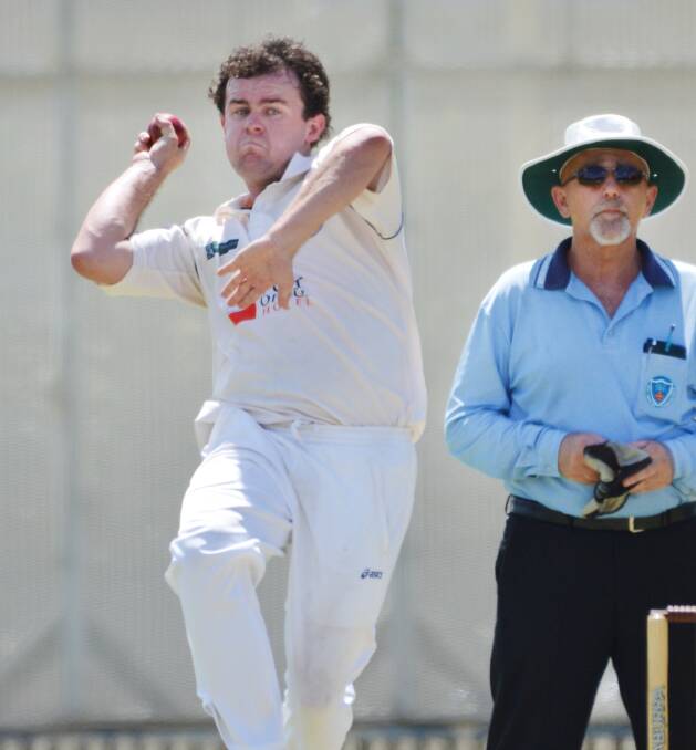Quick: South Tamworth quick Angus McNeill will be the experienced bowler in the young Tamworth side's attack.