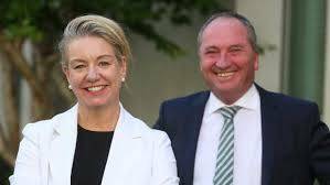 Portfolio stripped: Former Rural Health Minister Bridget McKenzie was in Tamworth with Barnaby Joyce just last month. The portfolio was left out of the new PM's cabinet.