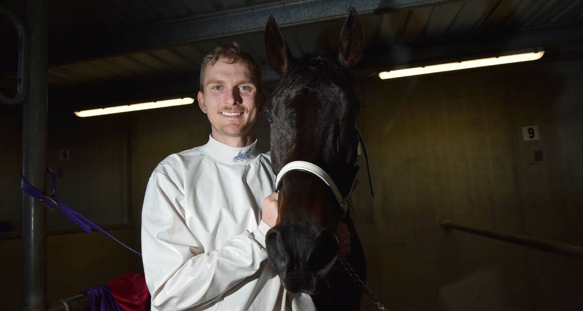 INVOLVED: Scotty Welsh trains, drives and is also on the Tamworth Harness Racing Club board. Photo: Ben Jaffrey